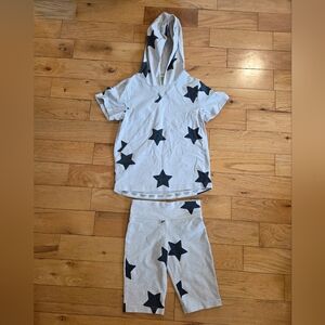 Size 6 Peekaboo Beans Shorts & Shirt Set